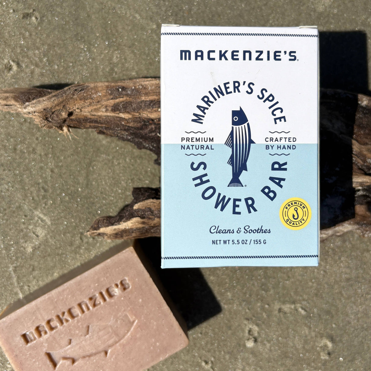 MacKenzie’s Fisherman Mariner's Spice Shower Bar - 5.5 oz - Spiced to Perfection