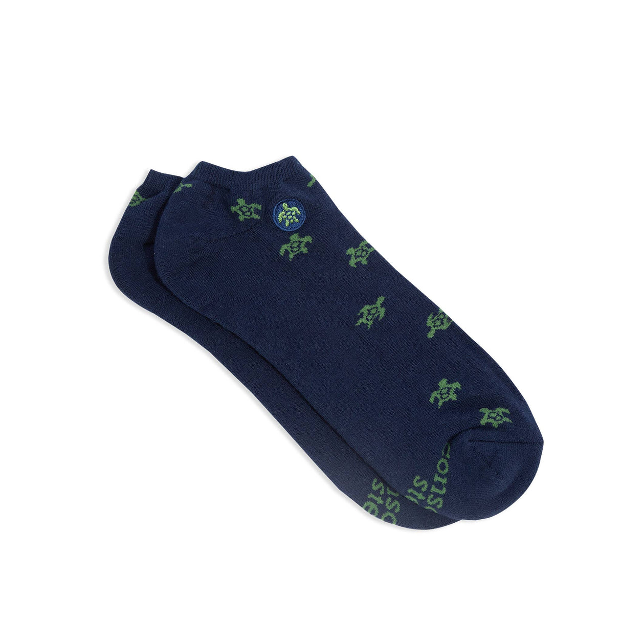 Ankle Socks that Protect Turtles | 75% Organic: Size Medium
