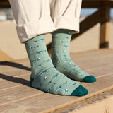 Socks that Protect Whales | Fairtrade & Organic Certified Cotton: Size Medium