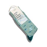 Socks that Protect Whales | Fairtrade & Organic Certified Cotton: Size Medium