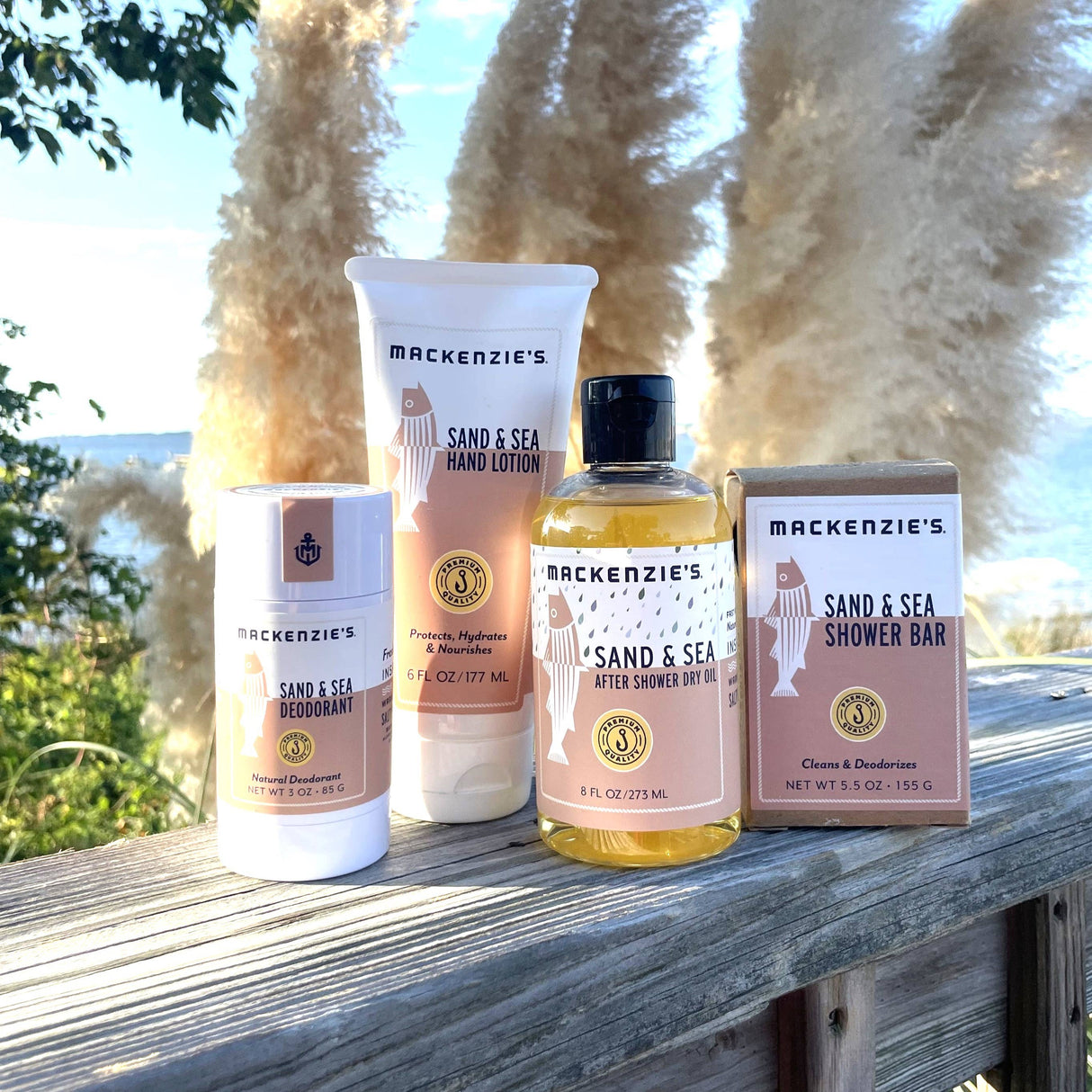 MacKenzie’s Fisherman Sand & Sea Hand Lotion- 6 fl oz