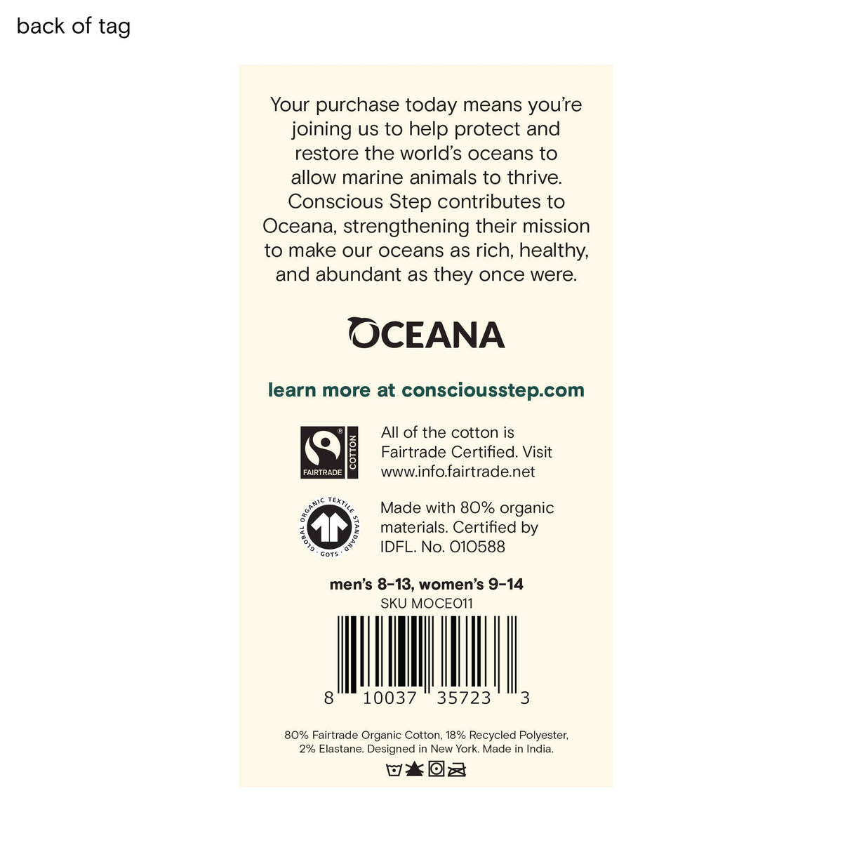 Socks that Protect Sea Turtles | 70% Organic: Size Small