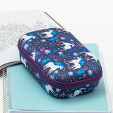 ZIPIT Magical Unicorns Storage Box, Cute Pencil Case Gift for Girls