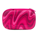 ZIPIT Pink Ocean Waves Storage Box, Sensory Pencil Case for Kids