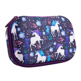 ZIPIT Magical Unicorns Storage Box, Cute Pencil Case Gift for Girls
