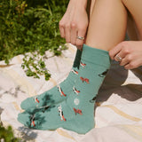 Socks that Save Cats | 75% Organic - Gifts for Cat People: Size Medium