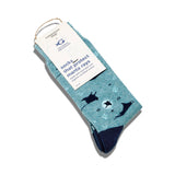 Socks that Protect Manta Rays | 70% Organic: Size Medium