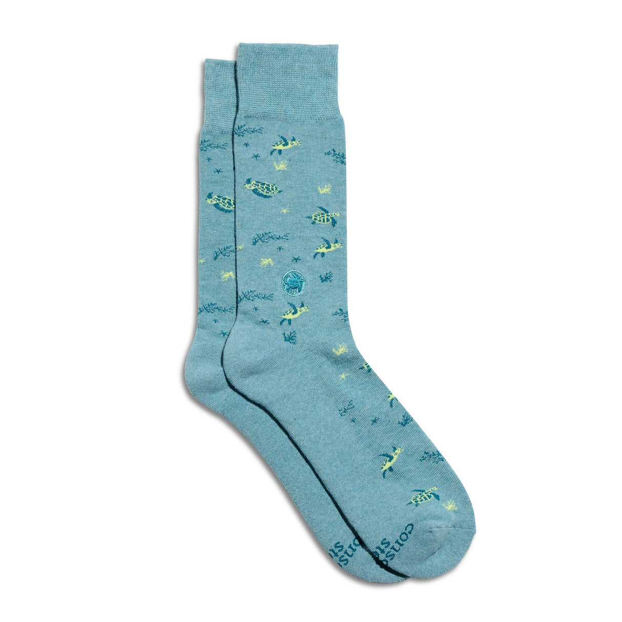 Socks that Protect Sea Turtles | 70% Organic: Size Small