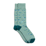 Socks that Protect Whales | Fairtrade & Organic Certified Cotton: Size Medium