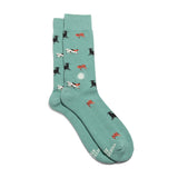 Socks that Save Cats | 75% Organic - Gifts for Cat People: Size Medium