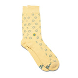 Socks that Support Mental Health | Smiley Faces 75% Organic: Size Medium